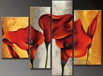  4 Canvas - agp074 group oil painting panel